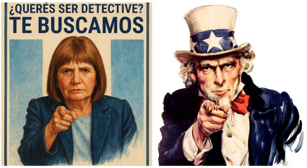 Argentina tira del Tío Sam para promocionar la carrera de detective en la Policía