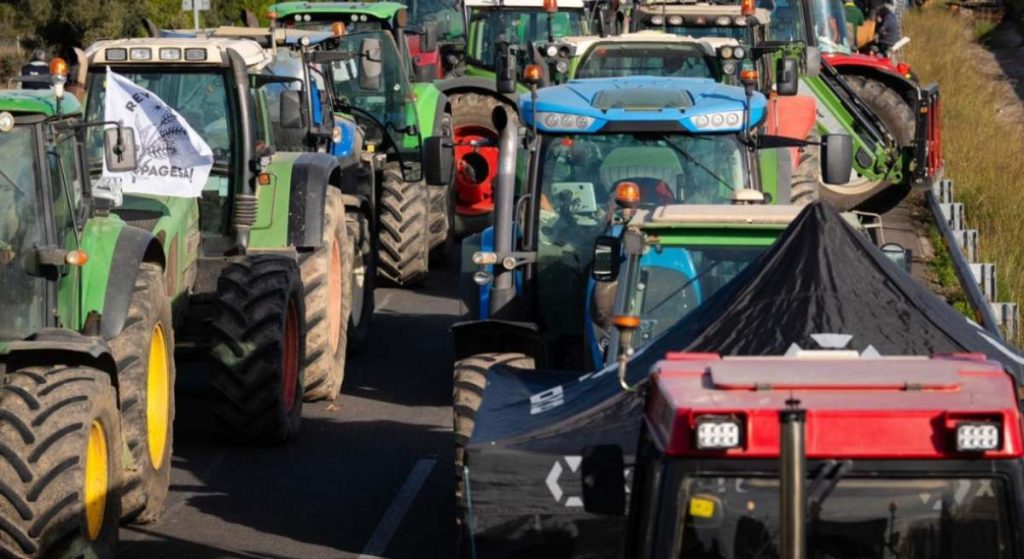 Protestas contra el acuerdo UE-Mercosur en Cataluña y Galicia